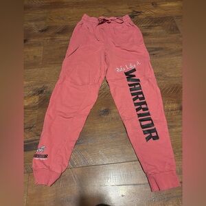 Warrior Wear Horse Themed Ride like a warrior sweatpants Size S